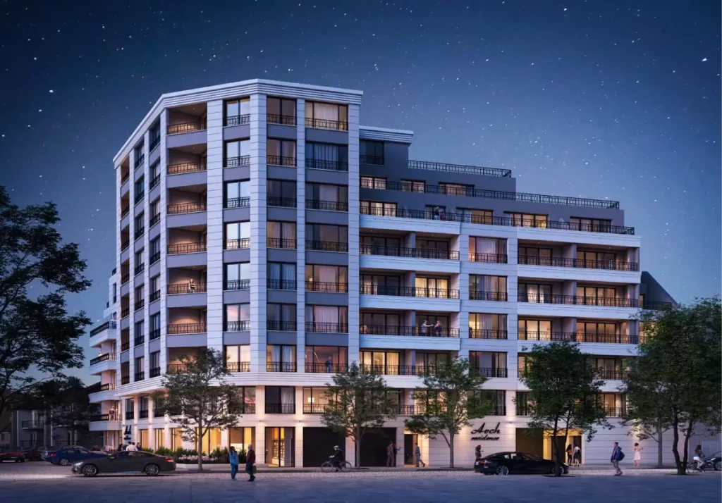 Жилищна сграда "Arch Residence" Цени от 103000 €