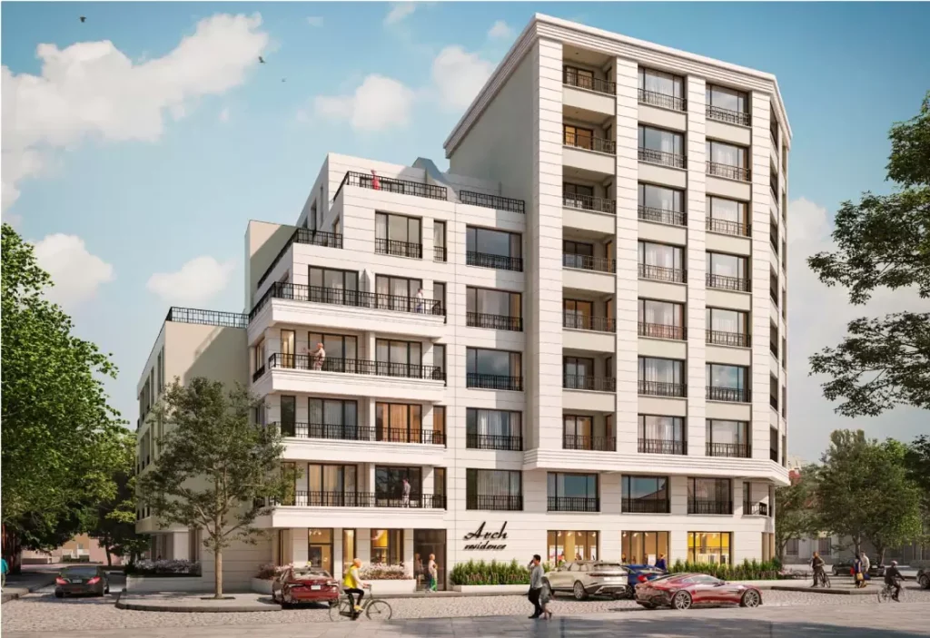 Жилищна сграда "Arch Residence" Цени от 103000 €