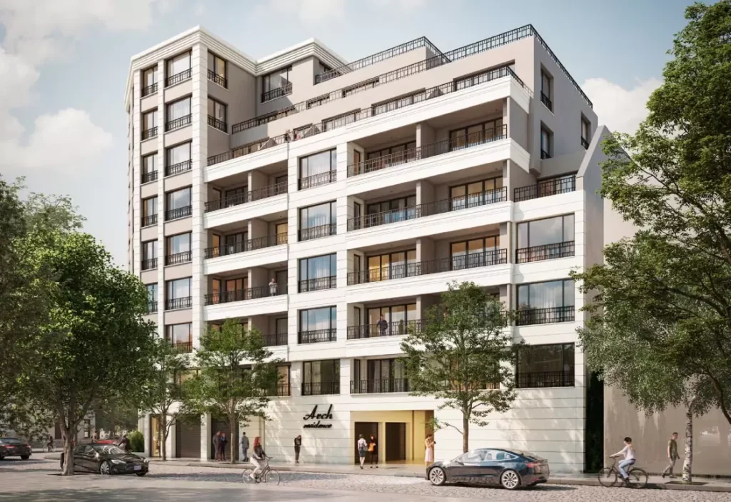 Жилищна сграда "Arch Residence" Цени от 103000 €