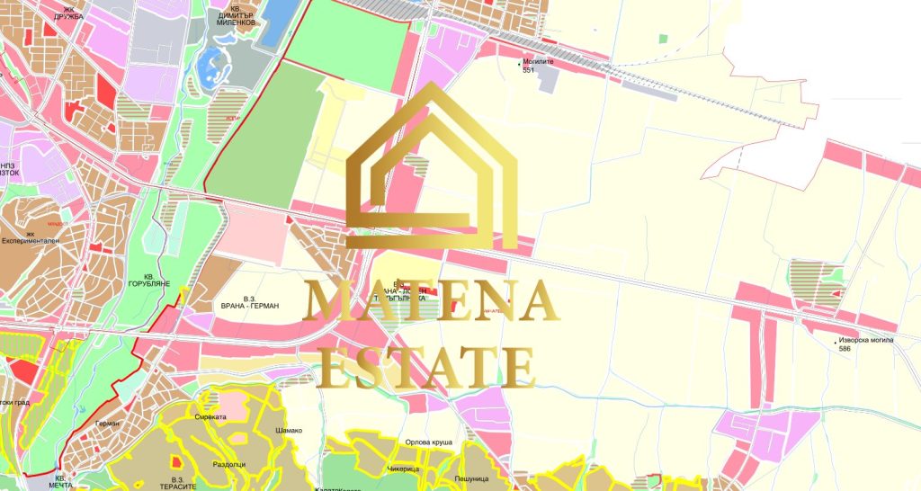 Отличен парцел за продажба на втора линия на Магистрала Тракия